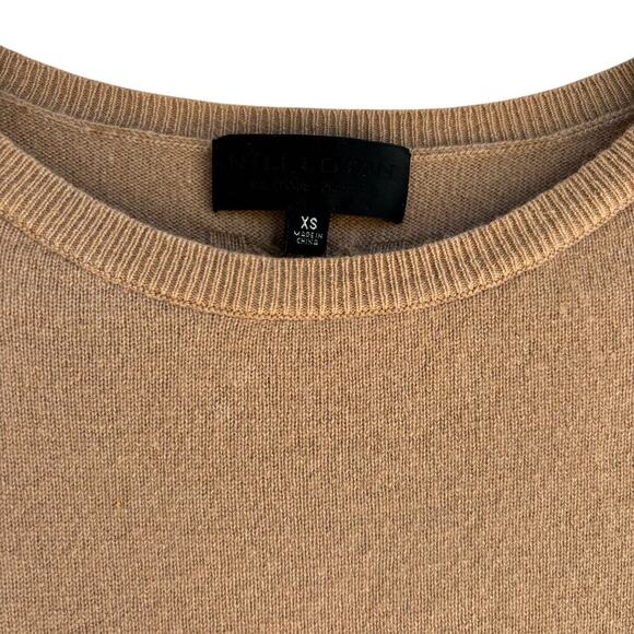 Nili Lotan Cashmere Boyfriend Sweater Size XS in Camel Boxy Fit - Picture 3 of 7